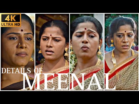 DETAILS OF ACTRESS MEENAL IN TAMIL #actress #meenal #serialactress #4k #shorts #edit