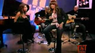 Chimène Badi et Julie Zenatti Face