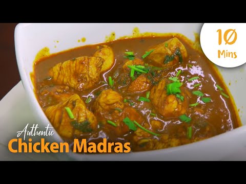 How to Make a Healthy, Authentic Chicken Madras in 10 Minutes | Traditional Recipe | Chef Hussain