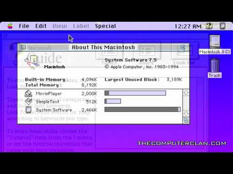 A Brief History of the Mac OS (Old Video - Archived)