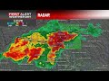 Flash flood warning issued in Atlanta as heavy rain falls across city