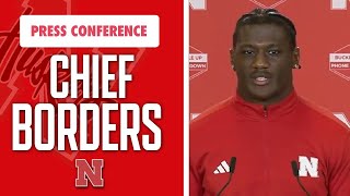 Nebraska football DL Chief Borders embracing role as a vet this spring I Nebraska Huskers I GBR