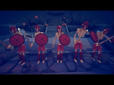 TABS | Spooky Update! 5 Skeleton Warrior VS Every Unit!