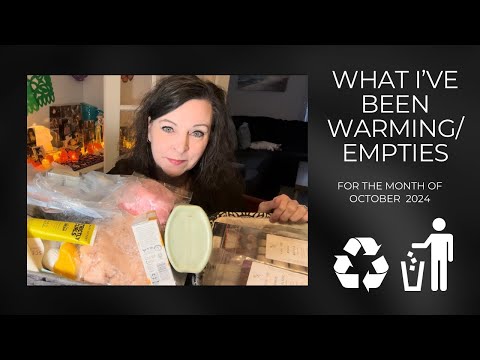 What I’ve been warming/empties - for the month of October 2024 #whativebeenwarming #empties