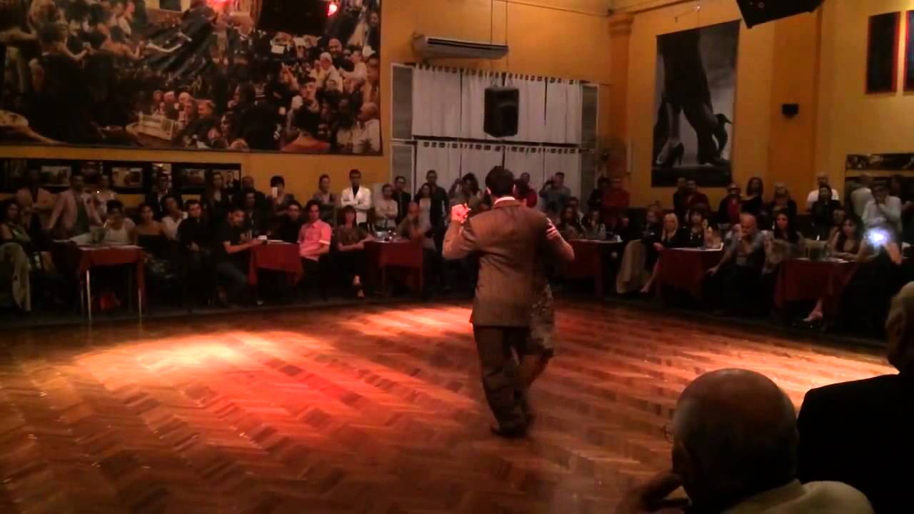 Alejandra Gutty with David Alejandro Palo, Mujercitas Tango Festival 2015