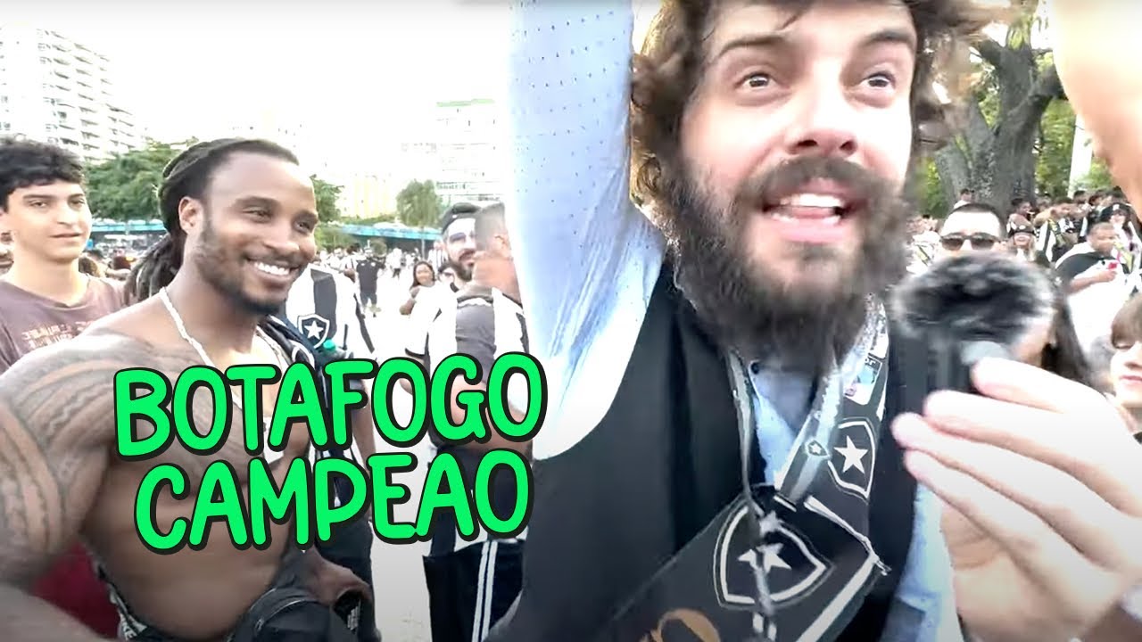 REPÓRTER DOIDÃO | BOTAFOGO CAMPEÃO DA LIBERTADORES 2024