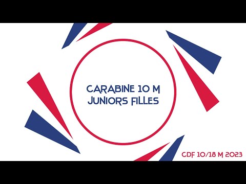 Finale Carabine 10 m Juniors filles - CdF 10/18m 2023