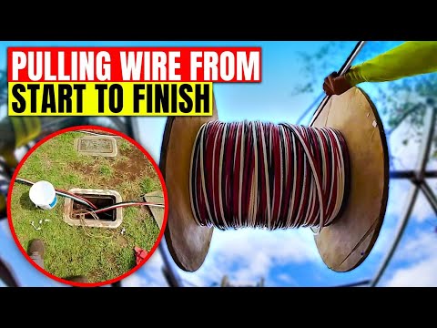 Pulling Wire Like a Pro - Tips You Need To Know To Do It Yourself | Let's Work EP. 78