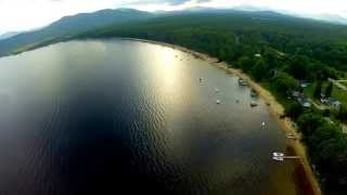 preview picture of video 'Lake Ossipee from Freedom New Hampshire'