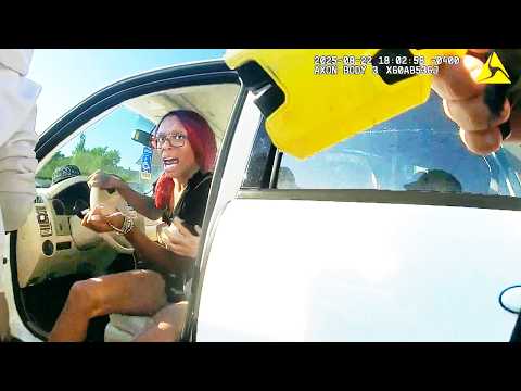 She Had a Warrant For Obstruction, Then Did THIS to Cops