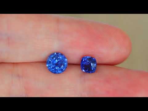 Unheated Sapphire Comparison (3/4)