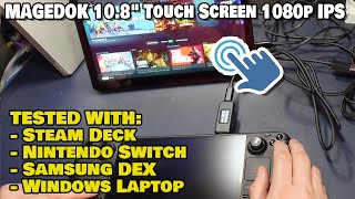 Does Your Handheld Device Need A Portable Touchscreen Monitor?  (feat. Deck, Switch, DEX & Win 11)