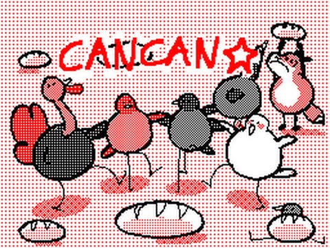 French CanCan ! Animation