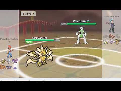 Pokemon Showdown-Ultra Necrozma Sweep!