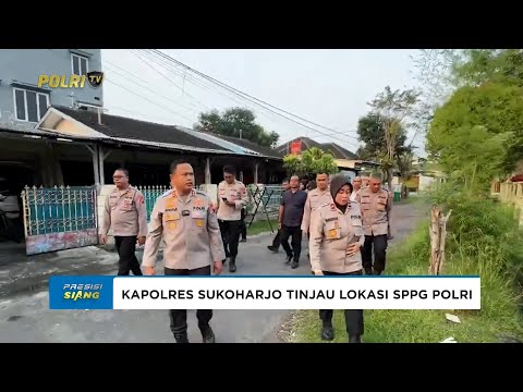KAPOLRES SUKOHARJO TINJAU LOKASI SPPG DUKUNG MAKAN BERGIZI GRATIS