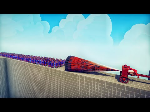 STACKED BALLISTA GOD vs 100x EVERY UNIT - (SATISFYING VIDEO!) Totally Accurate Battle Simulator TABS