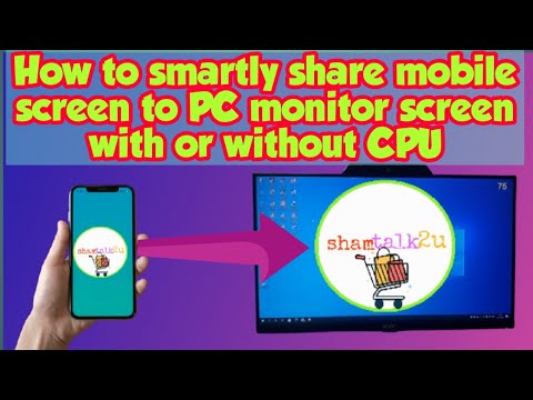 YouTube video about: How to use monitor without cpu?