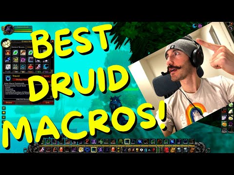 THE BEST DRUID MACROS (MUST HAVE!) - WoW Classic