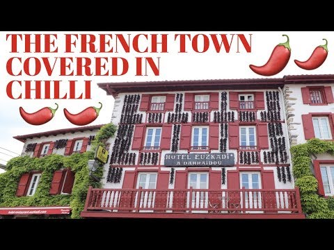 FRENCH TOWN COVERED IN CHILLI 🌶😨 !!