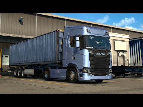 ETS 2 1.30 - SCANIA S 580 V8 - Trip: Malmö - Södertälje
