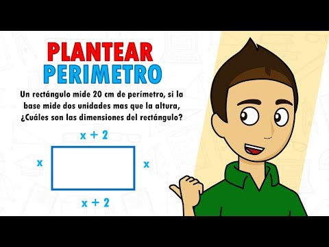 PLANTEAR PERIMETRO ALGEBRAICO Super fácil - Para principiantes