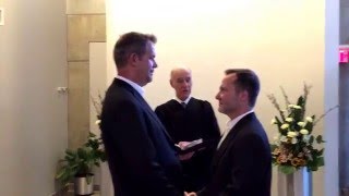 Wes and John's Wedding Ceremony