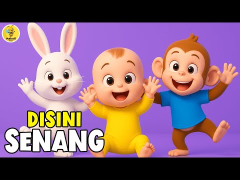 Lagu Anak Anak - Disini Senang Disana Senang - Lagu Anak & Balita Paling Viral Sepanjang Masa