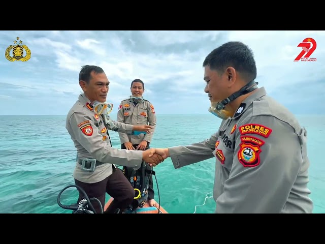 Unik, Peringati HUT Bhayangkara Ke 79 Polsek Bontomanai