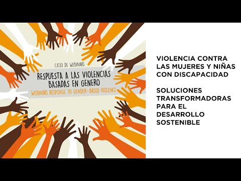 Ciclo de webinars VBG: Violencia contra las mujeres y niñas con discapacidad