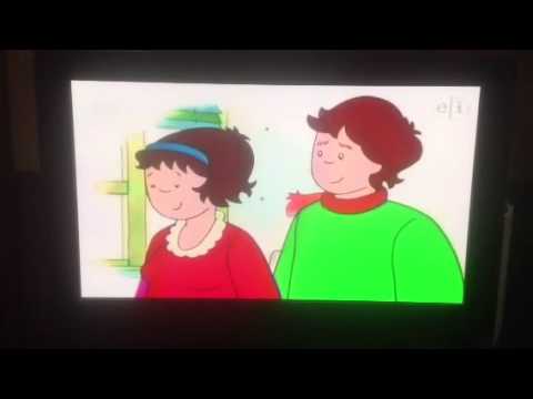 Caillou Can Do The Chore.