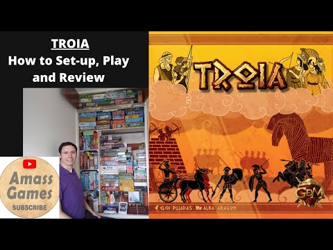 Troia - How to Set-up, Play and Review
