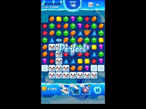 Jewel Pop Mania:Match 3 Puzzle Level 153 ( Ice Cream Town Episode ) - Walkthrough ( No Booster )