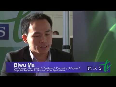 2014 MRS Spring Meeting - Symposium C - Biwu Ma