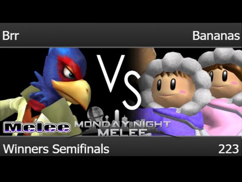 MNM 223 - Brr (Falco) vs PS | Bananas (ICs) Winners Semifinals - Melee