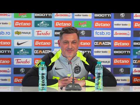 Mirel Rădoi, prezentat oficial la FCSB! „Astea sunt cele 3 condiții pe care i le-am pus lui Becali!”