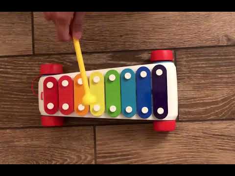 How to play Twinkle twinkle little star on fisher price xylophone alphabet song ABC song