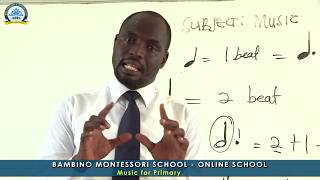 MUSIC FOR GRADE 1 & 2[REVISION]