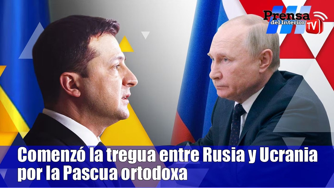 Comenzó la tregua entre Rusia y Ucrania por la Pascua ortodoxa