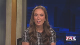 Madison Forsey signs off the noon for the last time