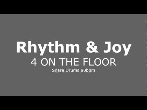 [4 ON THE FLOOR] - Snare Drums 90bpm