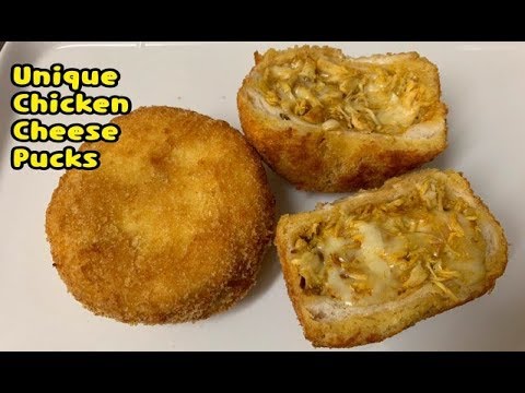 Unique Chicken And Cheese Pucks Recipe / First Ever On Youtube / Make and Freeze Recipe By Yasmin Video