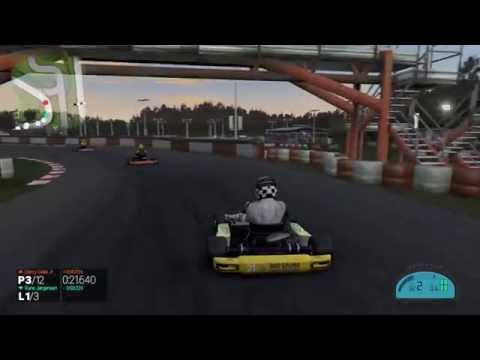 Project CARS - Career Part 23 - Kart One - Kart Club Trophy - Round 3/3 Race 1/2 - Glencairn