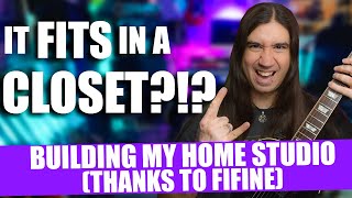 Building My Home Studio in a Closet (Thanks to Fifine!)