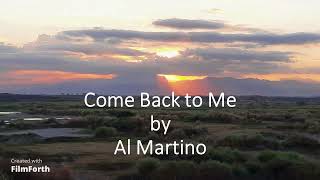 Al Martino - Come Back to Me