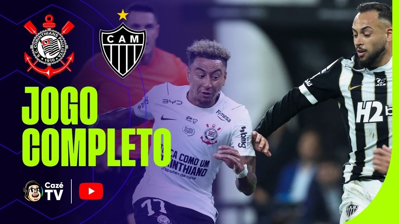 JOGO COMPLETO: CORINTHIANS x ATLÉTICO MINEIRO | 17ª RODADA DO BRASILEIRÃO
