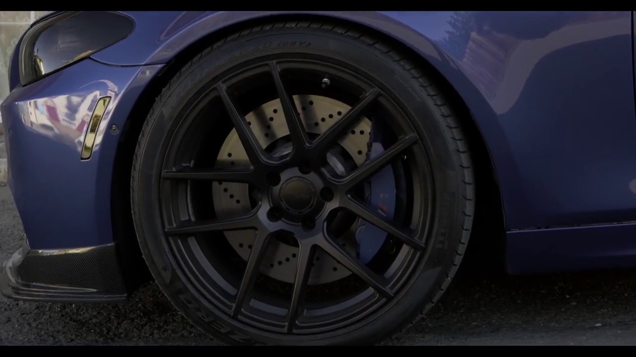 BMW F10 M5 on Velgen Wheels VMB5 concave 20 inch