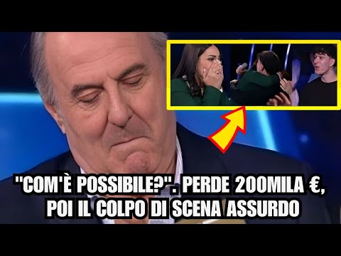 SHOCK A LA RUOTA DELLA FORTUNA. PERDE 200MILA EURO… MA POI SUCCEDE L’IMPOSSIBILE