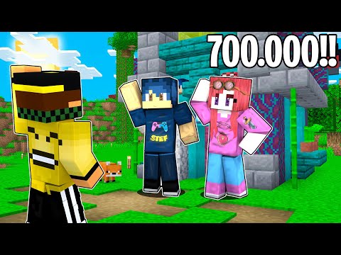 SPECIALE 700.000 - STEF e PHERE COSTRUISCONO CASA nel MIO MONDO DI MINECRAFT!