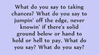 Celine Dion- Taking Chances lyrics