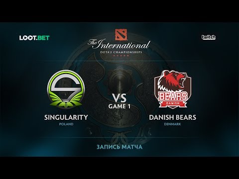 Singularity vs Danish Bears, Game 1, The International 2017 EU Qualifier